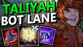 Taliyah ADC  Steve  Another SOLID Korean pick ROCKin the bot lane its actually legit tho [upl. by Nnaj118]