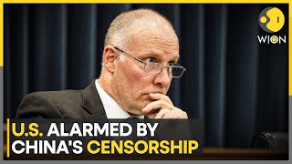 US Committee urges action against Chinas censorship tech  World News  WION [upl. by Eisenhart235]