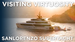 Join us ONBOARD VIRTUOSITY  NEW BUILD 57m Sanlorenzo Steel SUPERYACHT [upl. by Lunt]