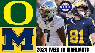 1 Oregon vs Michigan  Full Game Highlights  2024 College Football Highlights [upl. by Matthus479]