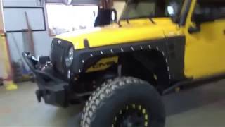 HOW TO INSTALL SMITTYBILT XRC ARMOUR FENDERS [upl. by Tisbe]