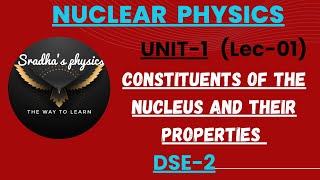 constituents of the nucleus and their intrinsic properties ।। Nuclear physics।। [upl. by Taite457]