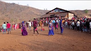 Adivasi shadi dance video aakdiya 2023 [upl. by Idyak]