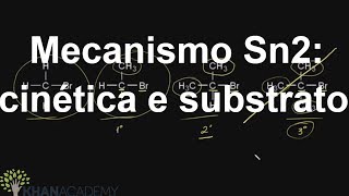 Mecanismo Sn2 cinética e substrato  Química orgânica  Khan Academy [upl. by Kal]