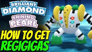 How to get REGIGIGAS in Pokemon Brilliant Diamond and Shining Pearl [upl. by Ofloda]