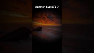 Rahman Suresi 17 Ayetler Ve Mealler [upl. by Ivett390]