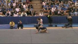 UCLA Anna Li FX  2010 NCAA Regional Gymnastics Championships [upl. by Delamare90]