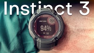 Garmin Instinct 3  Spotted Again [upl. by Eyssej]