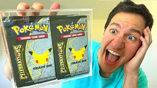 POKEMON CELEBRATIONS BOOSTER BOX Pokemon Cards Opening [upl. by Pelagias719]