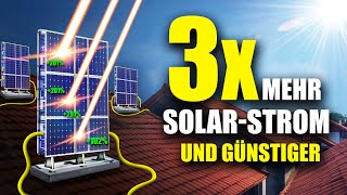 Neue VertikalSolarmodule schlagen jede Solaranlage weltweit [upl. by Yeliw]