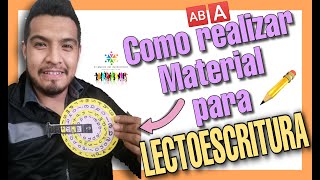 Material para LECTOESCRITURA Como enseñar a LEER y ESCRIBIR a un NIÑO  método para Leer y Escribir [upl. by Tingey]