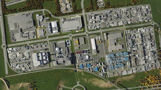 Realistic Industry with All Signature Factories  Cities Skylines 2 [upl. by Airtened]