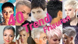 Frisuren 2021  Flotte Kurzhaarschnitte  Frisuren ideen  MeliHairStyle [upl. by Naujek]