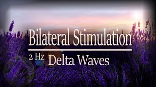 Gentle but Strong 🎧 Bilateral amp Binaural Music  2 Hz Delta Waves  Release Anxiety Stress [upl. by Attenad937]