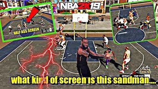 HILARIOUS ARGUMENTS NBA 2K19 SANDMAN vs FLOCKA ARGUE OVER BAD SCREENS AND LOSS NBA2K19 GOMFSFB [upl. by Acissev]