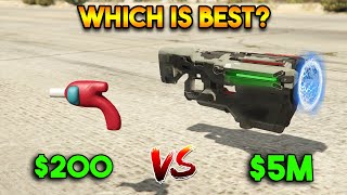 GTA 5 ONLINE  CHEAP GUN VS EXPENSIVE GUN WHICH IS BEST [upl. by Anne-Marie]