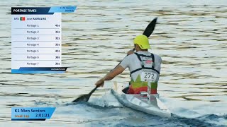 HIGHLIGHTS  K1 Men Seniors  2024 ICF Canoe Marathon World Championships [upl. by Roland363]