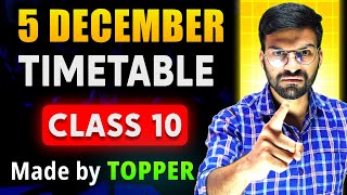 19 NOVEMBER से ऐसे पढ़ो to Score 100 in Class 10 Boards🔥 2025  Last 2 Months Strategy  Timetable [upl. by Enelyak277]