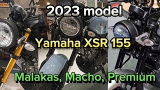 The all new 2023 model Yamaha XSR 155 Quick review and price update [upl. by Imuya]