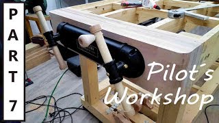 How to build the Ultimate Workbench  part 7  Installing the twin screw vise [upl. by Enella245]