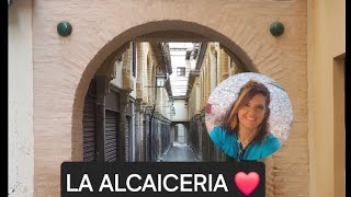 UN PASEO POR EL MERCADO DE ARTESANIA ALCAICERIA GRANADAESPAÑA [upl. by Elocal356]