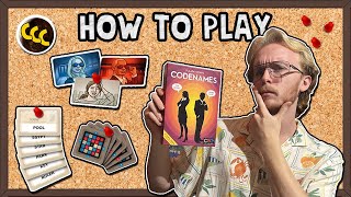 How to Play CODENAMES  Party Strategy Board Game [upl. by Manya]