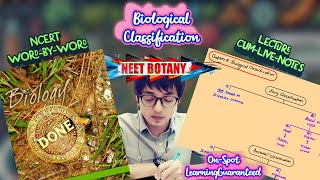 ProtoLecture RudimentaryFlow Biological Classification  Perfected Version neetshuunnya Soon [upl. by Andromede]