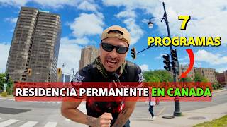 7 PROGRAMAS QUE TE DAN LA RESIDENCIA PERMANENTE EN CANADA [upl. by Rey64]