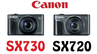 Canon PowerShot SX730 HS vs Canon SX720 [upl. by Eolcin]