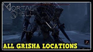 Mortal Shell All Grisha Locations  Different Kinds of Grisha Trophy  Achievement Guide [upl. by Odla]