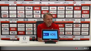 LR Vicenza  Taranto  Mister Vecchi  Conferenza post partita [upl. by Rheims]