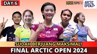 JADWAL FINAL ARCTIC OPEN 2024 HARI INI arcticopen2024 [upl. by Aekahs]