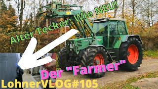 LohnerVLOG105 Neues aus der Werkstatt Fendt Farmer 312LSA Turbomatik I Terex Ventile einschleifen [upl. by Corrina652]