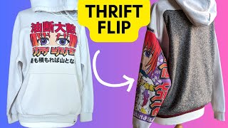 THRIFT FLIP Upcycle your own clothes [upl. by Dadirac]