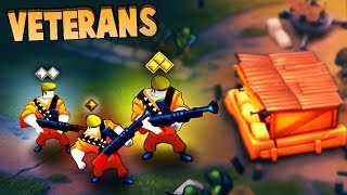 BEST UNITS in the GAME Training UBER VETERANS Guns Up Multiplayer Gameplay [upl. by Aicilaanna]