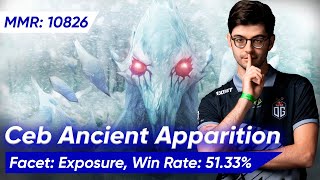 CEB ANCIENT APPARITION SUPPORT 737d  Dota 2 Pro Gameplay [upl. by Adnalro238]