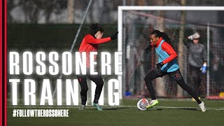 Rossonere practice match at Puma house of Football  JuveMilan  Exclusive [upl. by Ninetta]