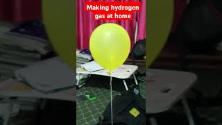 Making hydrogen gas at home [upl. by Yebba]