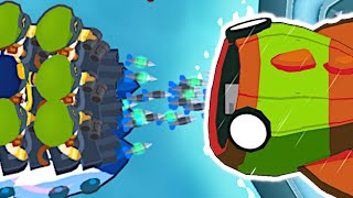 Can You Beat Bloonarius Using ONLY Subs Bloons TD 6 [upl. by Oiramad]