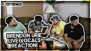 Brendon Uries Best Live Vocals  REACTION VEGAN FOOD MUKBANG [upl. by Esidnac551]