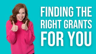 How to Find Grants and Focus on the Right Pursuits [upl. by Artima]