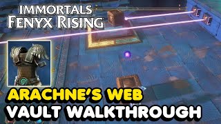 Arachnes Web Vault Walkthrough  Immortals Fenyx Rising [upl. by Dronel]