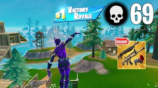 69 Elimination Solo vs Squads Wins Fortnite Chapter 5 Season 4 Ps4 Controller Gameplay [upl. by Bronny]