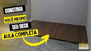 Aprenda a Construir um Deck de Madeira Incrível  Tudo o que Você Precisa Saber [upl. by Ib]