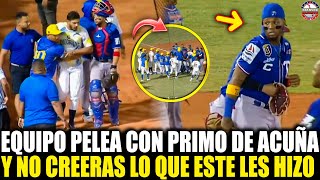 Este Equipo de Venezuela PELEA con Primo de RONALD ACUÑA JR Este ENFURECE y MIRA LO QUE LES HIZO [upl. by Fulbright]