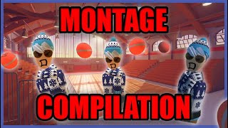 Dodgeball Montage Compilation  Montages 1  13  Rec Room [upl. by Elamef54]