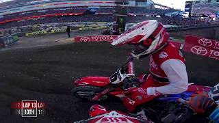 GoPro Vince Friese Main Event 2018 Monster Energy Supercross from Foxborough [upl. by Beare]