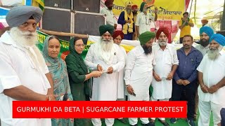 ਸਾਡੇ ਕਿਸਾਨ ਜਿੱਤ ਗਏ  Sugarcane Farmers Protest Punjab  Gurmukhi Da Beta  Maninderjit Singh [upl. by Nodnart569]