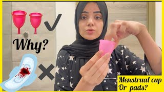 Why And How To Use Menstrual Cup  My Personal Experience  Dietitian Aqsa [upl. by Yentruok]