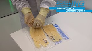 Sterile Handschuhe richtig anziehen [upl. by Ayet]